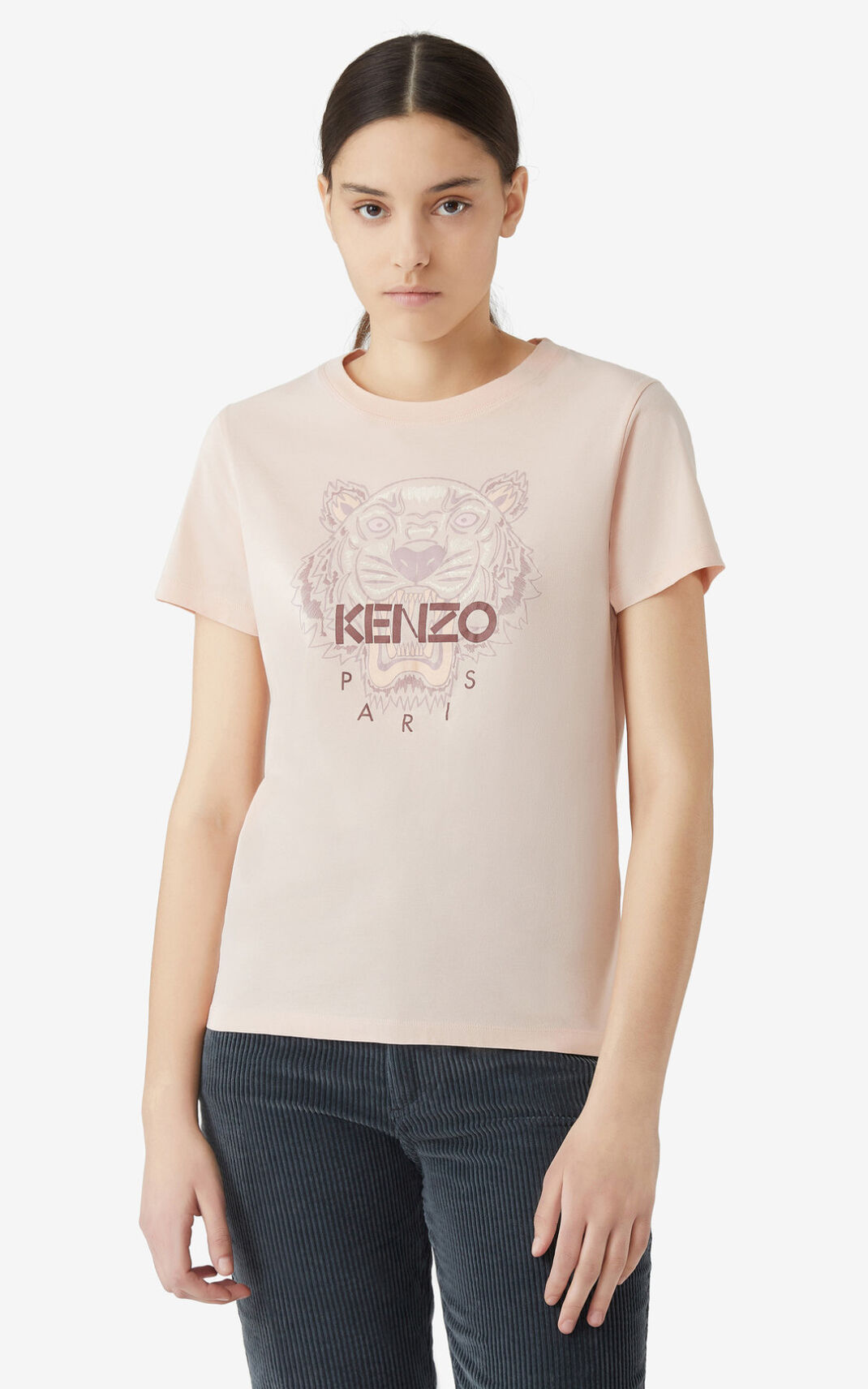 Kenzo Tiger T Shirt Dam | 45296-CGVE